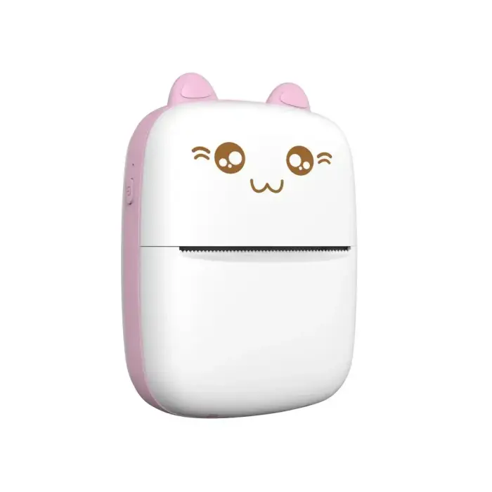 HURC9 Bluetooth Thermal Printer Mini Kitty with App - Pink Foto 11
