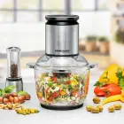 Rommelsbacher Multi Food Chopper 2l 600W stainless steel MZ 600 (MZ 600) Foto 3